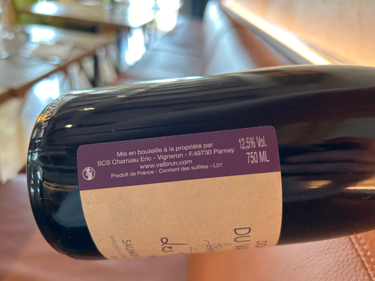 Saumur Champigny "Les Folies" Vieilles Vignes, Domaine du Val Brun 2022