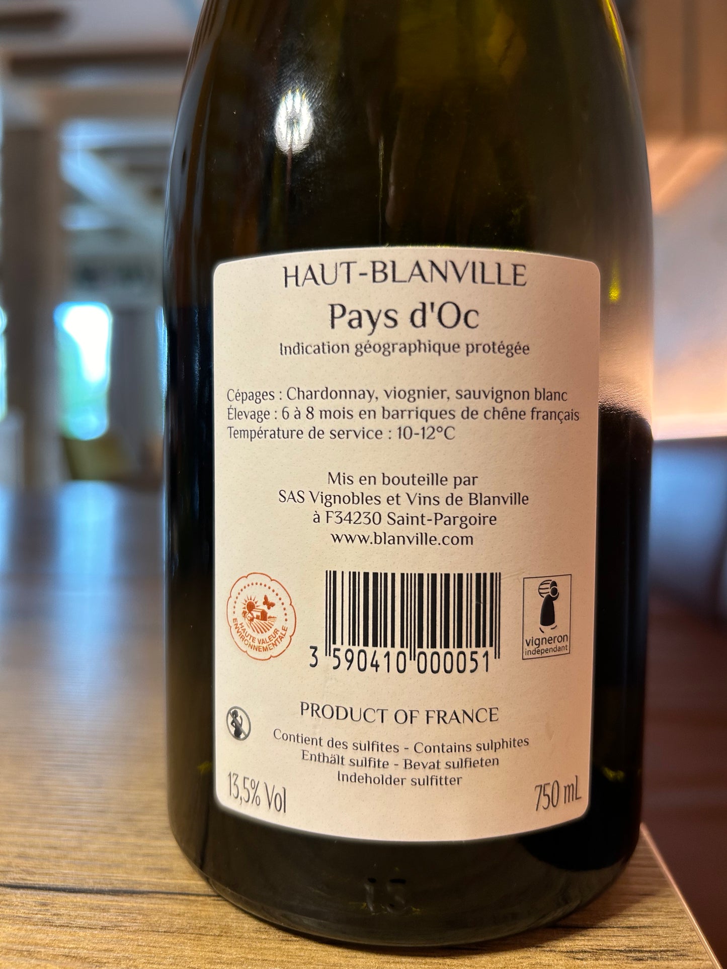 Château Haut Blanville Grande Cuvée Blanc 2022