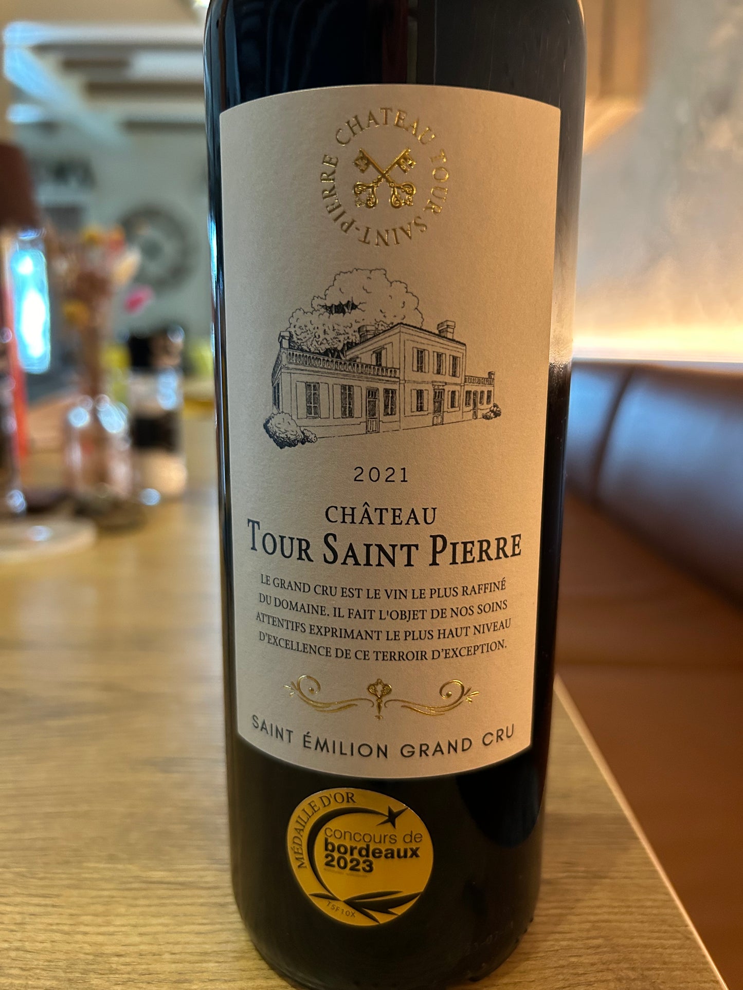 Château Tour Saint Pierre 2021 Saint Emilien Grand Cru