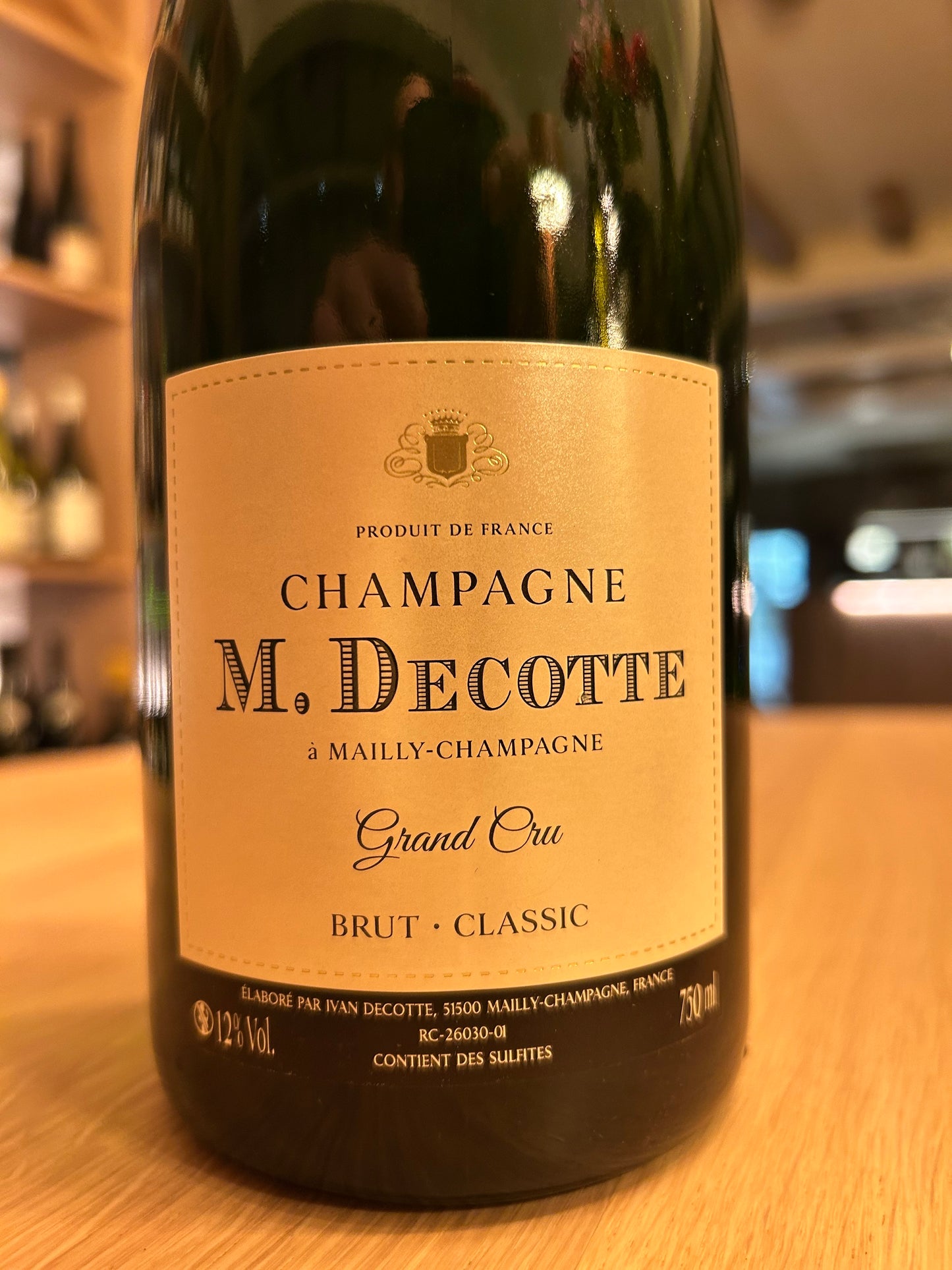 Champagne Michel Decotte Champagne Brut Classic Grand Cru