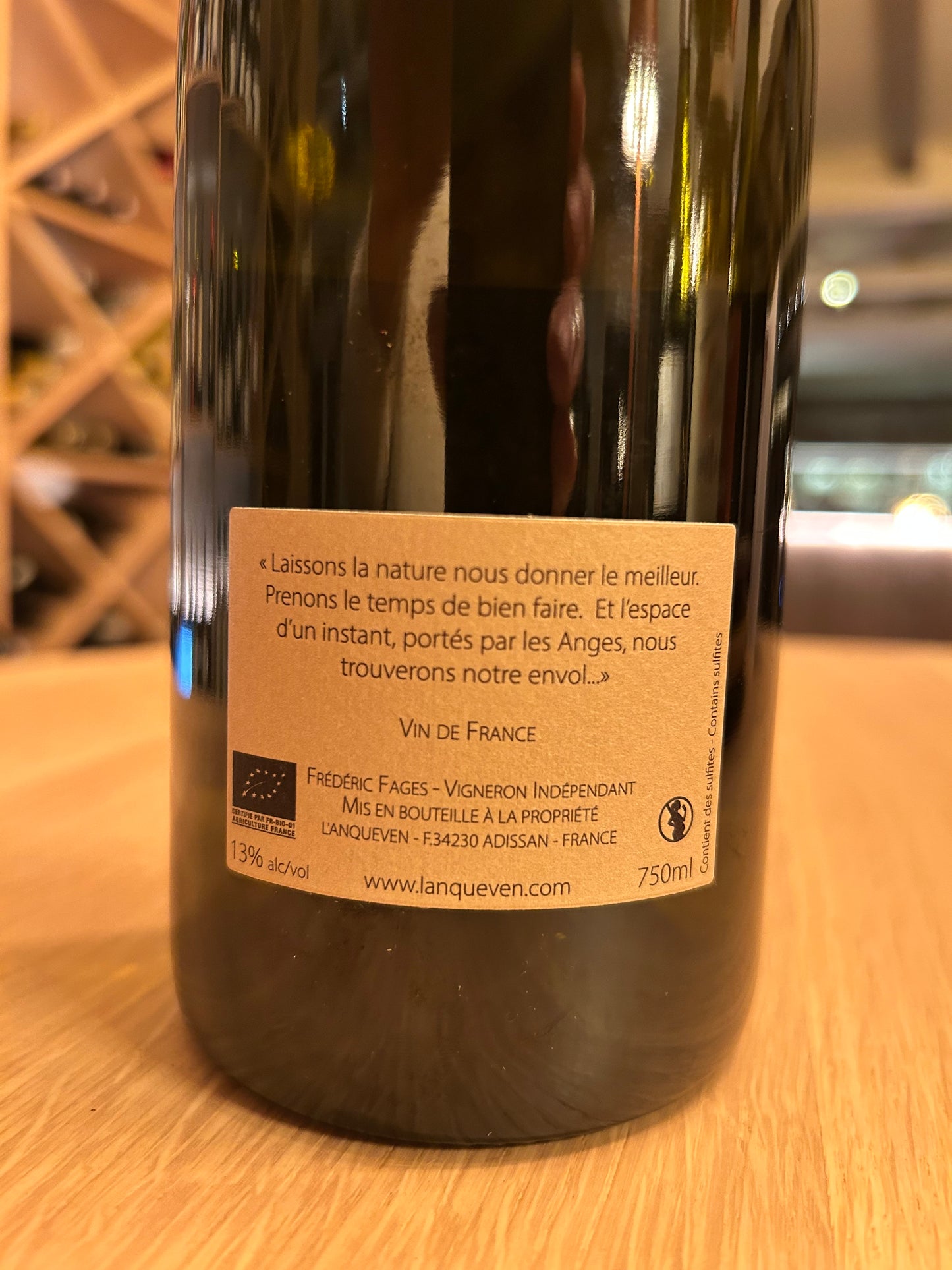 L'Envol des Anges 2021 Domaine de Lanqueven