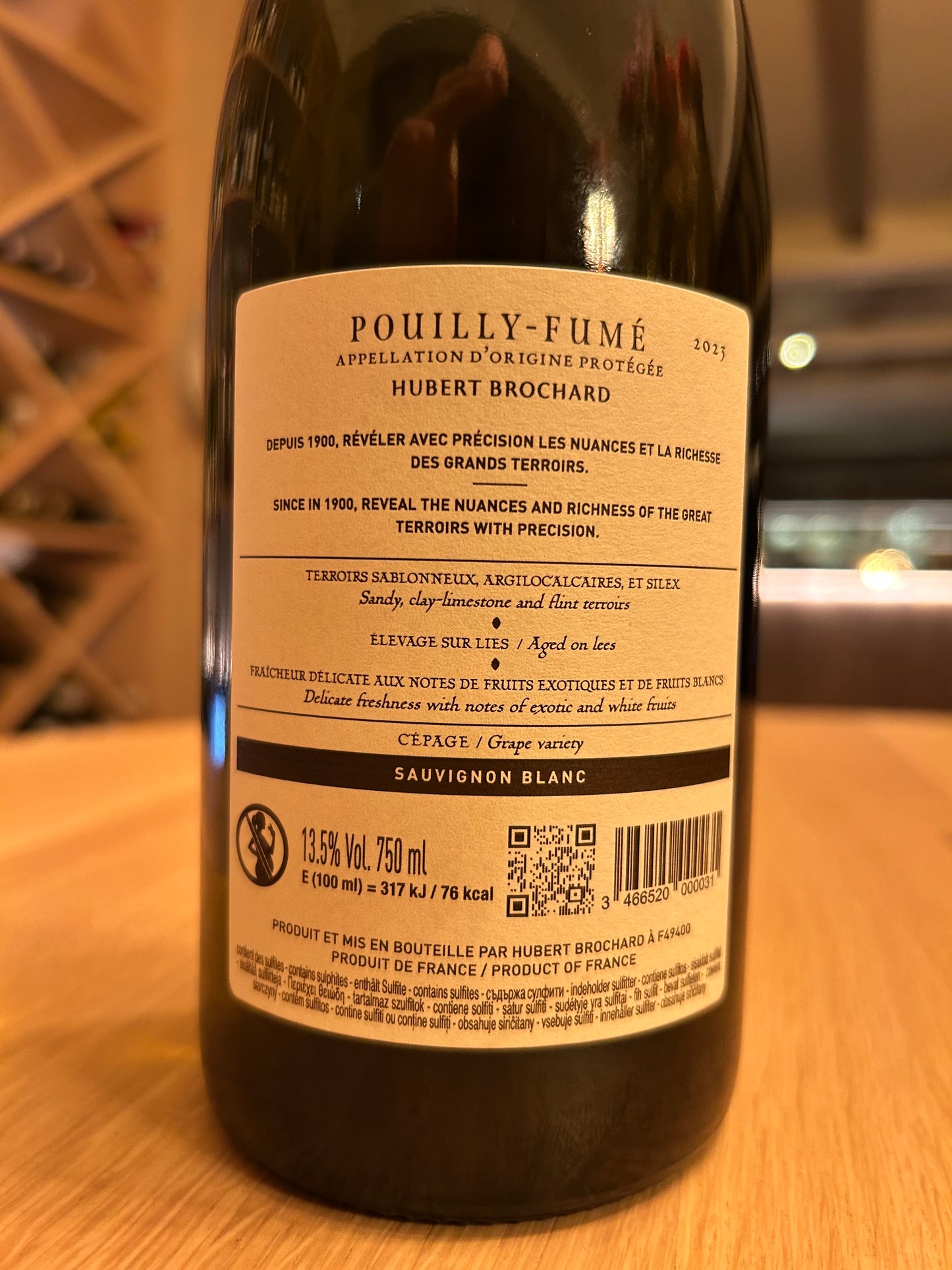 Hubert Brochard Pouilly Fumé 2023