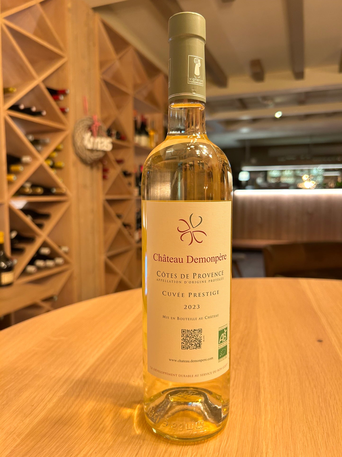 Château Demonpère Cuvée Prestige blanc AOP Côtes de Provence 2023 – bio