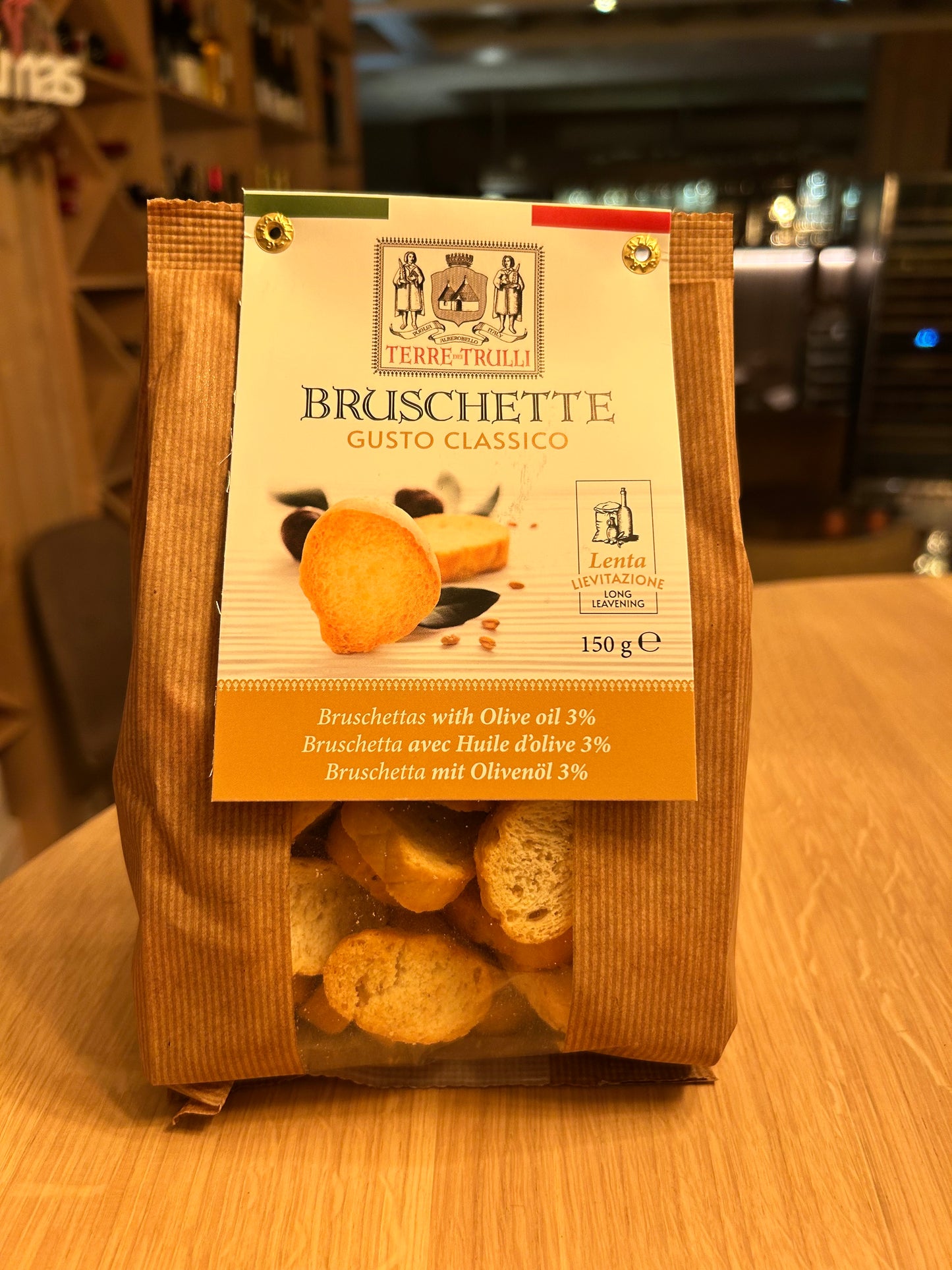 BRUSCHETTE GUSTO CLASSICO 150gr Terre Trulli