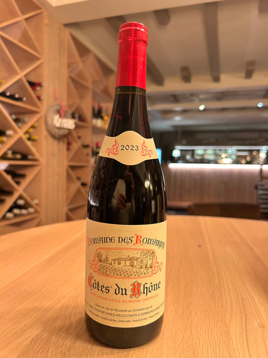 CÔTES DU RHÔNE AOC 2023 Domaine des Romarins Famille Fabre