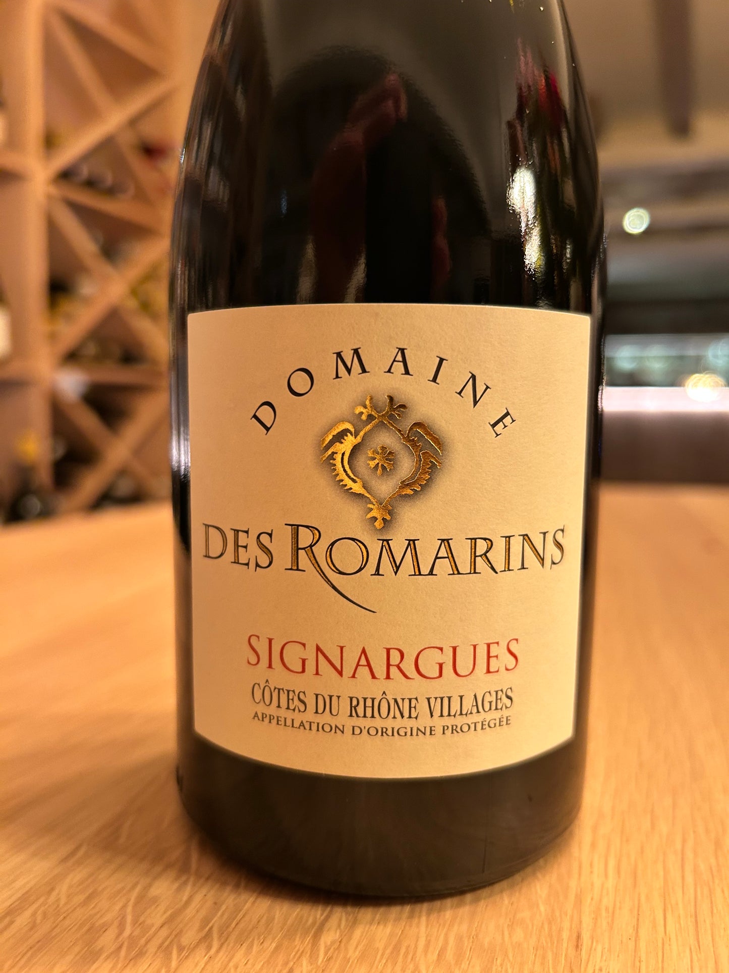 SIGNARGUES CÔTES DU RHÔNE VILLAGES AOC 2023 Domaine des Romarins