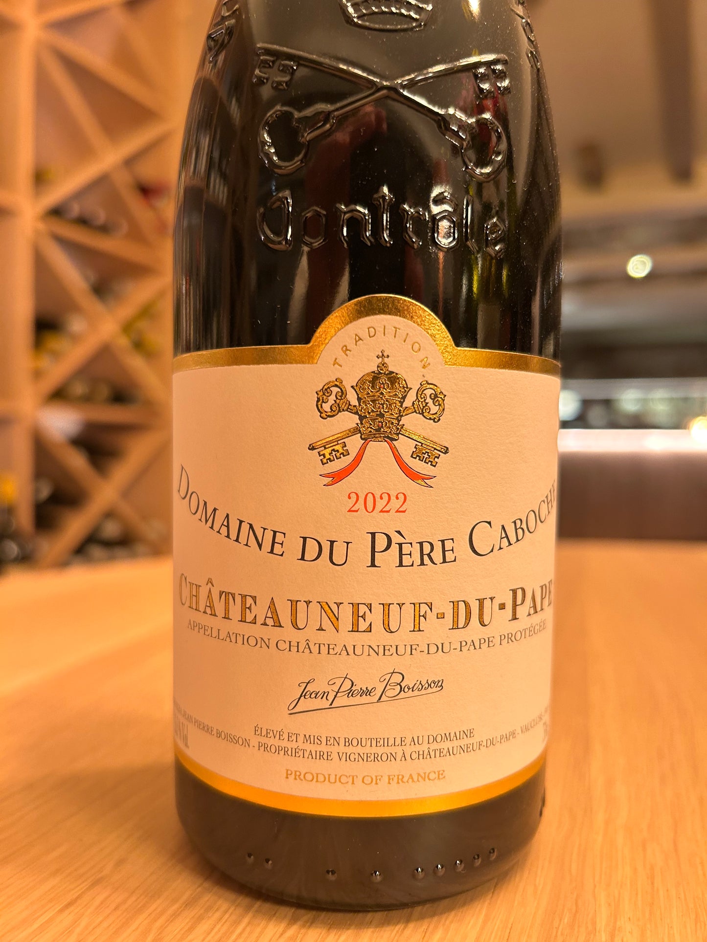 Domaine du père Caboche 2022 Châteauneuf-DU-Pape Jean Pierre Boisson