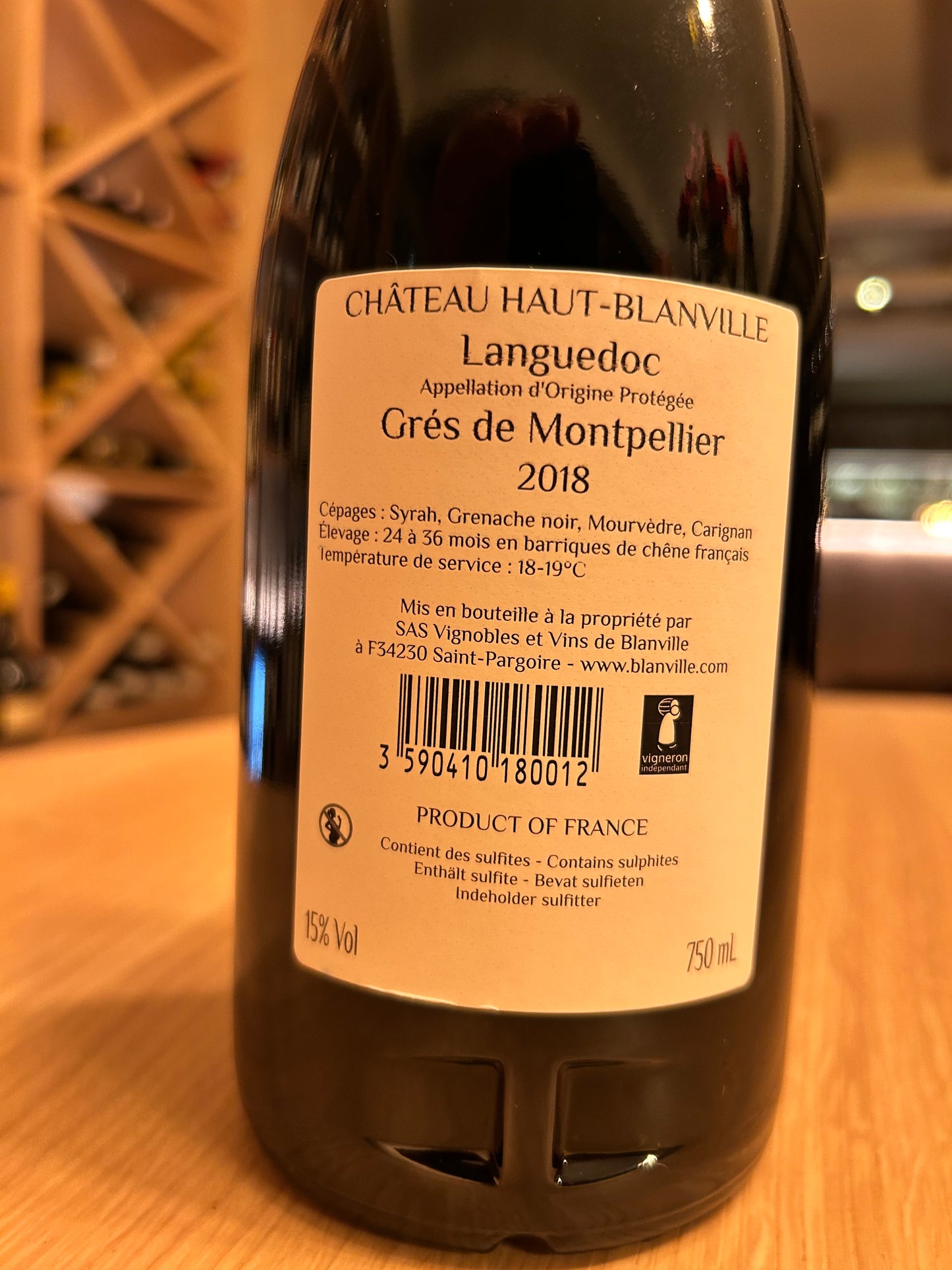 Château Haut-Blanville Grande Cuvée 2018 Famille Nivolet