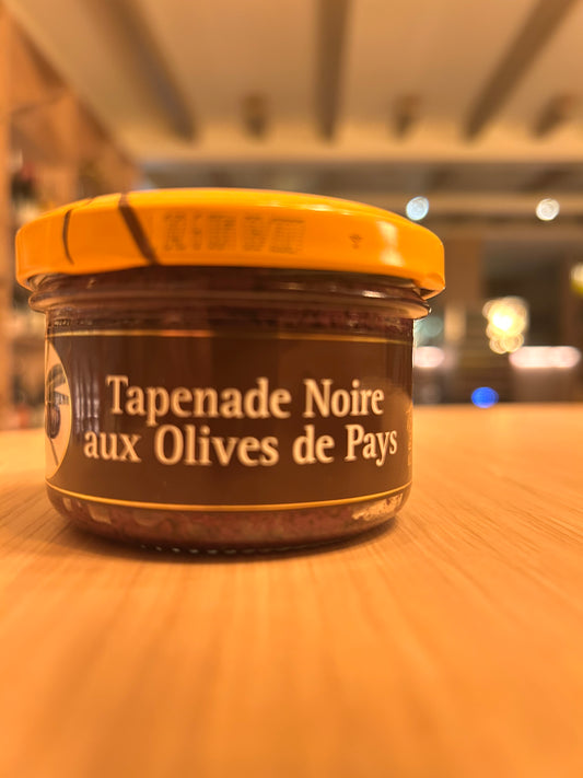 Tapenade zwarte olijf 90gr Délices du Lubéron