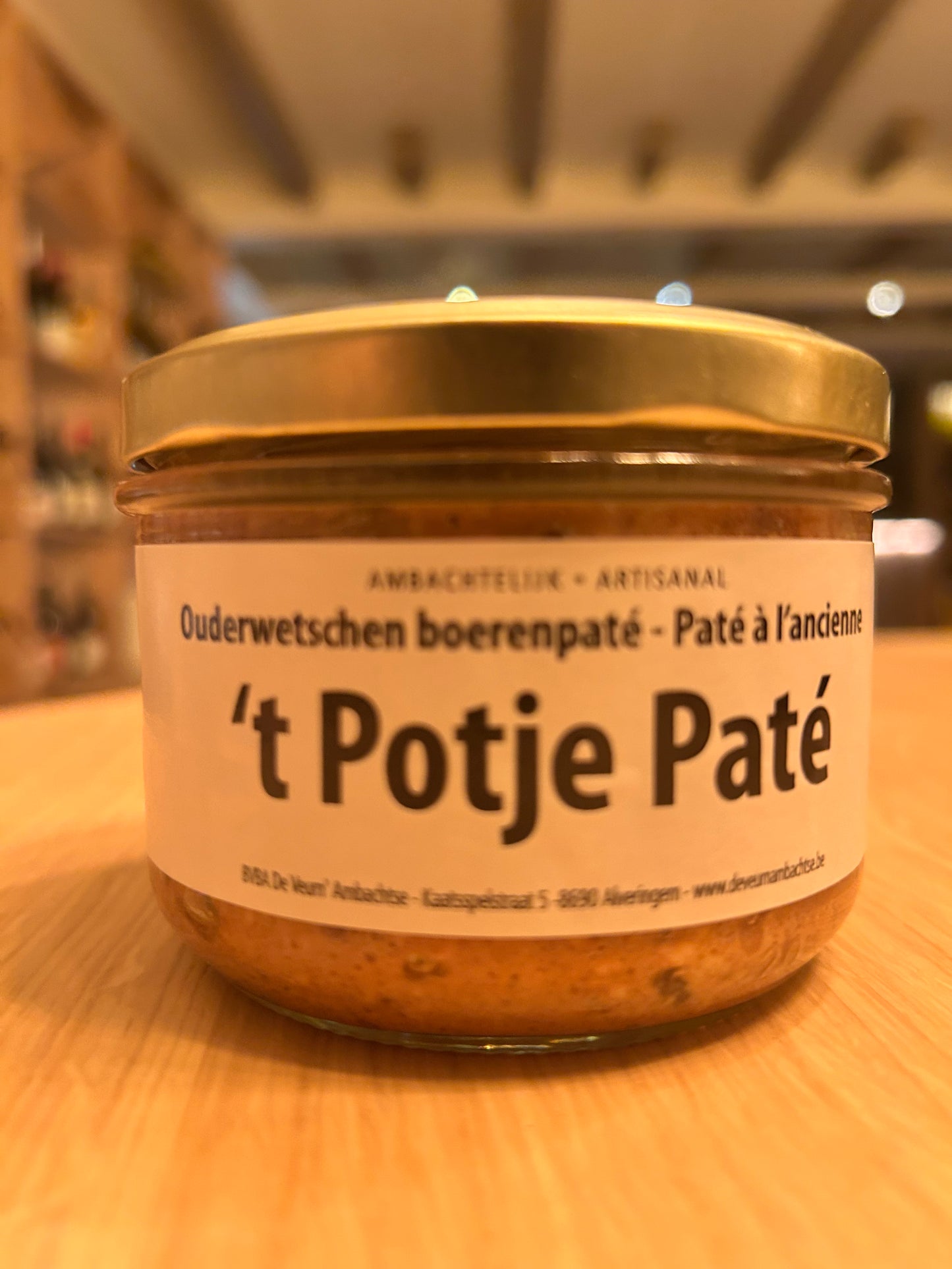 't Potje Paté Ouderwetse Boerenpaté 180g