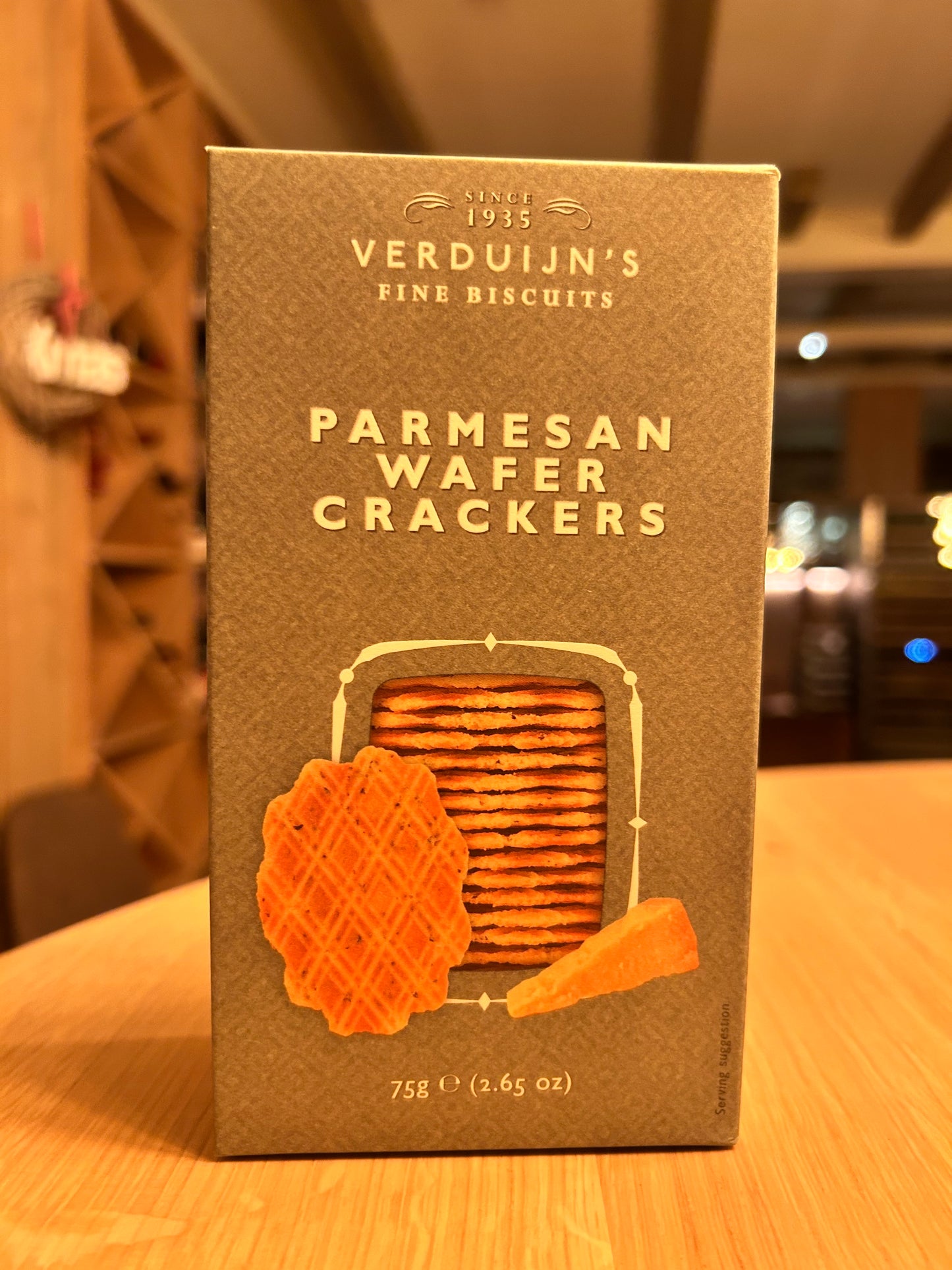 Verduijn's Parmesan Wafers 75g